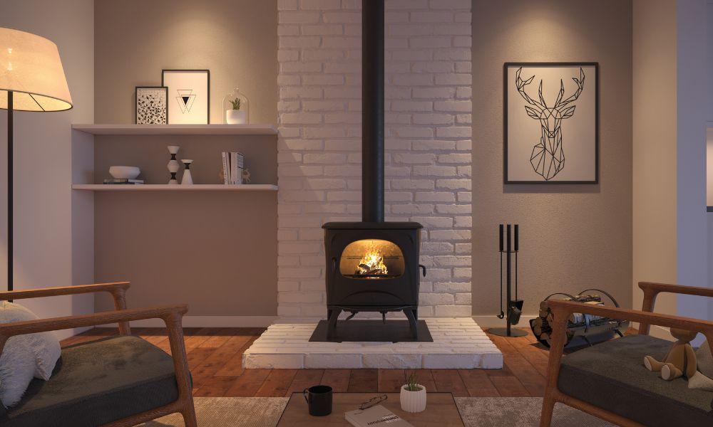 Poêle à bois Concetp d'interior's Poêle à bois Concetp d'interior's